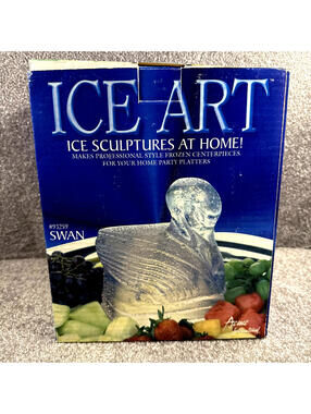 Swan Ice Sculpture Mold Party Center Piece Make It Home Freeze Fun For Kids